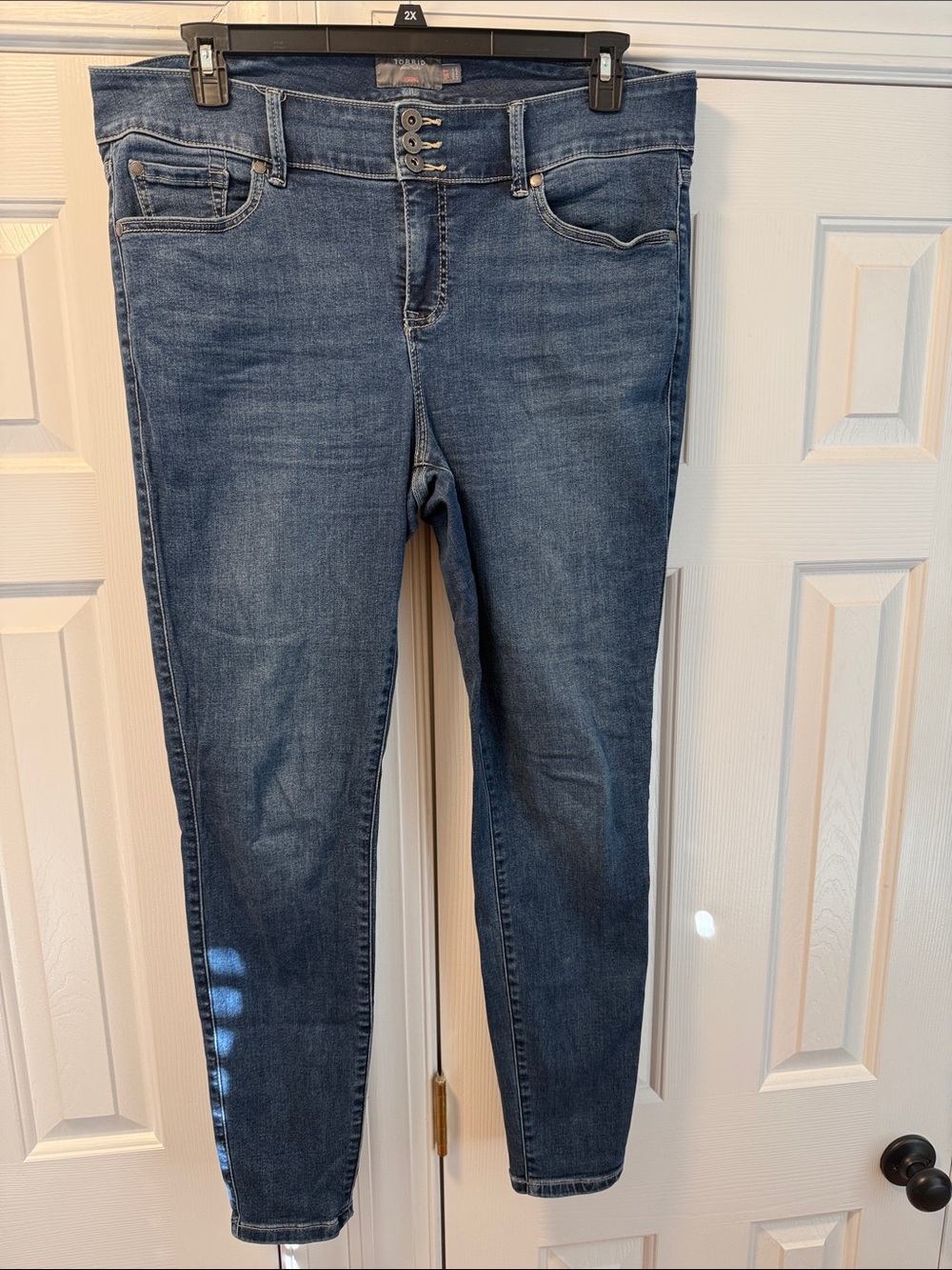 torrid Dark Blue High-Rise Jeggings